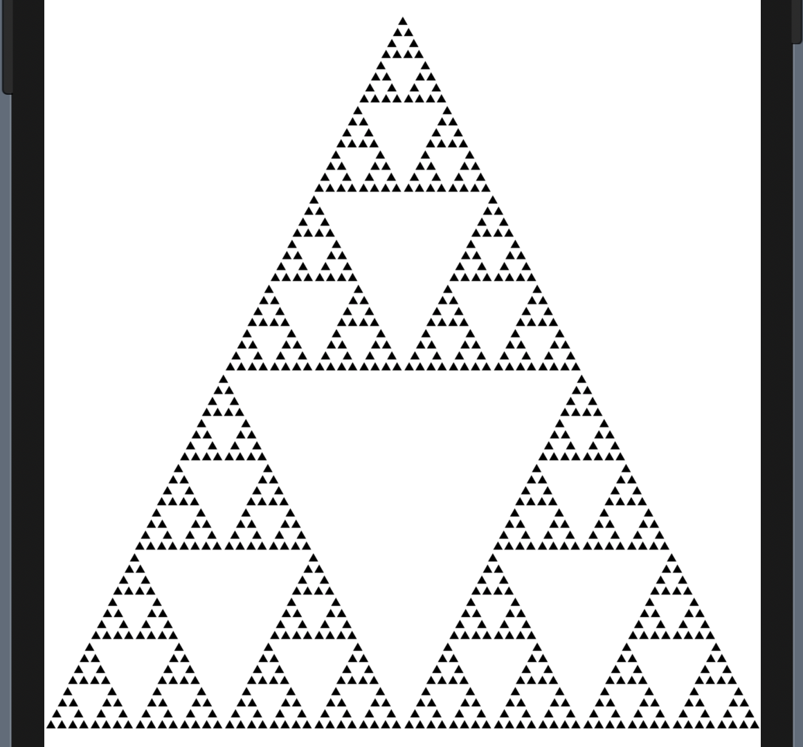 Sierpinski Triangle 6